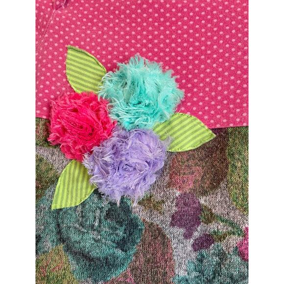 Roki & Zoi long sleeve dress ruffled colorful embellished polka dot Size 12 mon - Picture 3 of 6